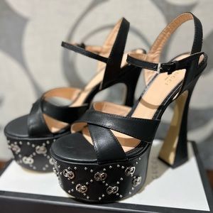 GUCCI JANAYA PLATFORM HEELS